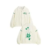 Geci pentru Fete - Bomber jacket MINI RODINI Bomber jacket White Fete (BM 14024558) - B-mall.ro