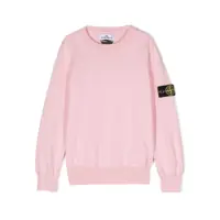 Pulovere casual Stone Island Pink sweatshirt with logo