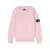 Stone Island Pink sweatshirt with logo Pink