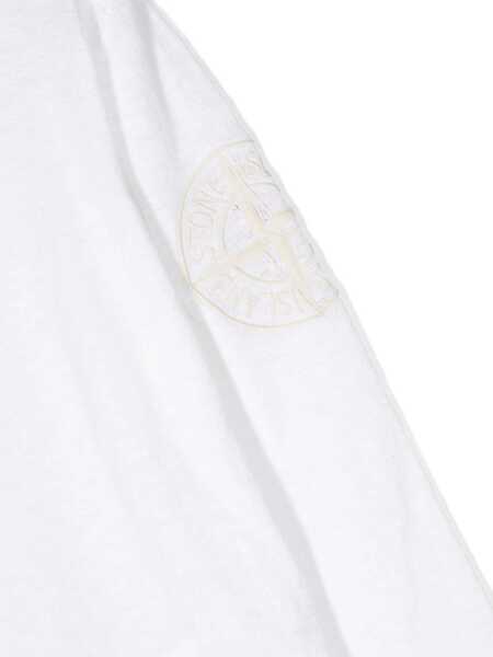 Pulovere Stone Island White sweater with logo White Baieti (BM 14024849) 3