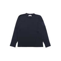 Pulovere Blue sweater with logo Baieti