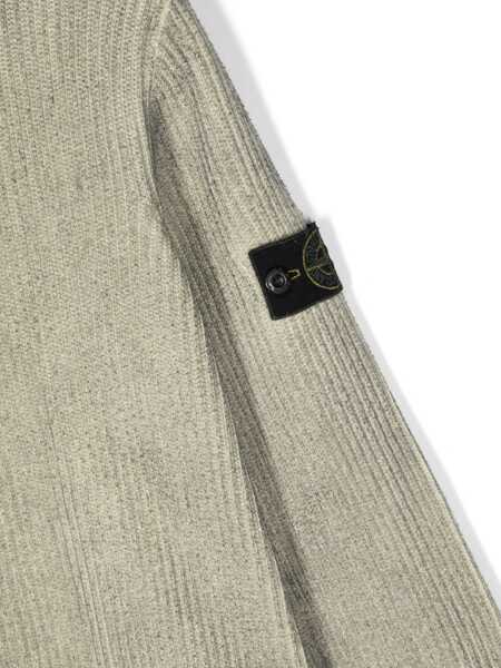 Pulovere Stone Island Ribbed cotton sweater Green Baieti (BM 14024879) 3