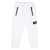 Stone Island White fleece jogging pants White