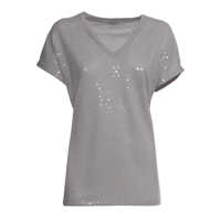 Tricouri Grey linen t-shirt Femei