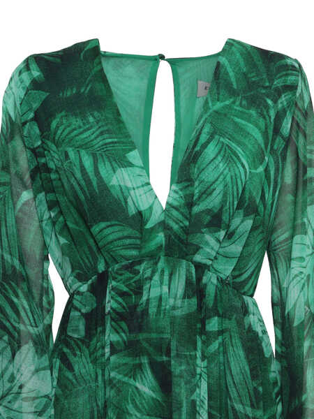 Rochii Ermanno Scervino Foresta long dress Green Femei (BM 14025410) 2