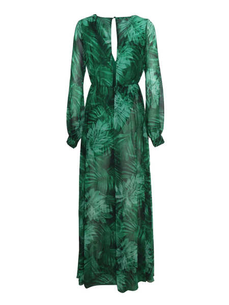 Rochii Ermanno Scervino Foresta long dress Green Femei (BM 14025410) 3