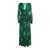 Ermanno Scervino Foresta long dress Green