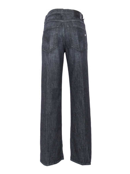 Blugi drepti Dondup Black straight leg jeans Black   Femei (BM 14025452) 2
