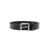 DSQUARED2 Black leather belt Black  