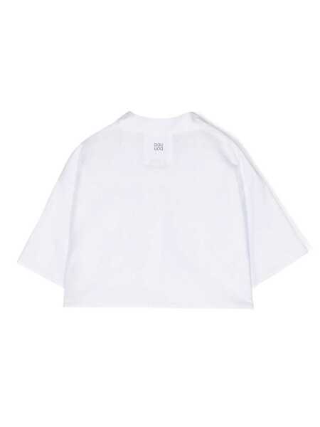 Camasi Dou-Uod White cropped shirt White Fete (BM 14025482) 2