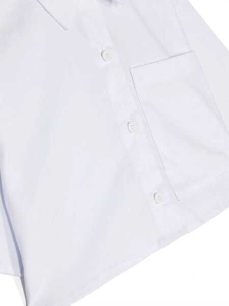 Camasi Dou-Uod White cropped shirt White Fete (BM 14025482) 3