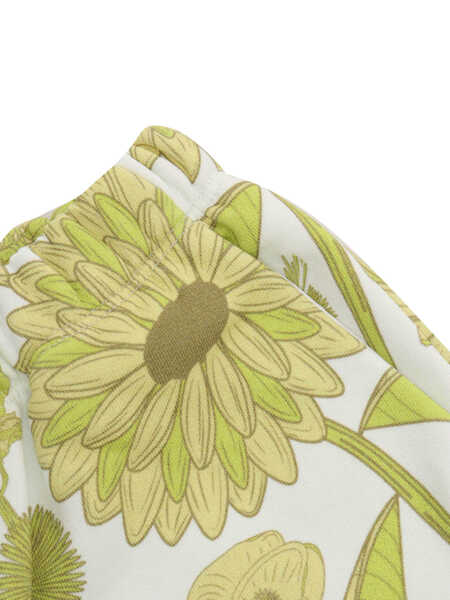 Pantaloni scurti Dou-Uod Shorts with yellow flowers White Fete (BM 14025506) 3