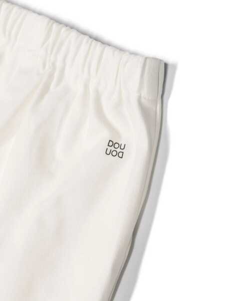 Pantaloni Dou-Uod Cream colored pants White Baieti (BM 14025509) 3