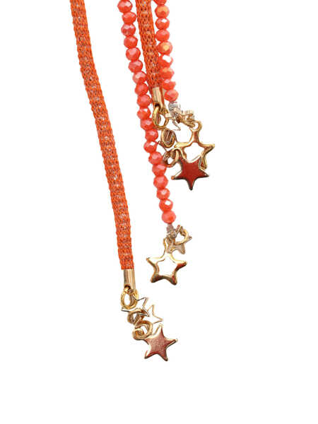 Coliere Lorena Antoniazzi Orange beaded necklace Orange Femei (BM 14025533) 2