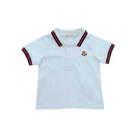 Tricouri Polo Moncler Light blue polo