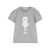Moncler Grey t-shirt with logo Gray