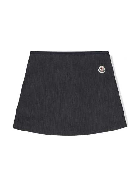Fuste Moncler Blue skirt with buttons Blue Fete (BM 14026538) 2