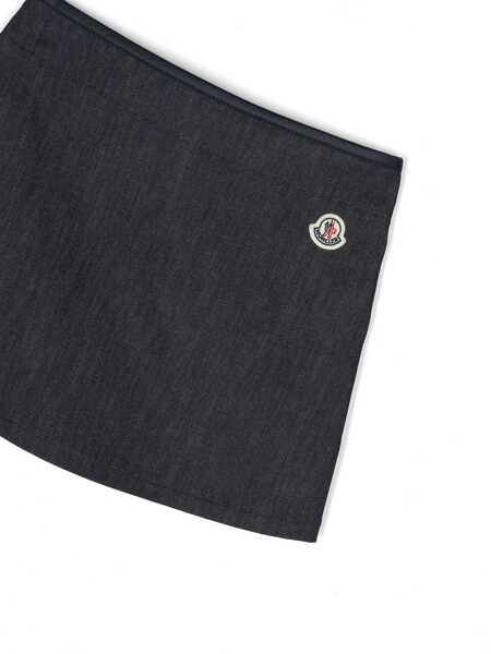 Fuste Moncler Blue skirt with buttons Blue Fete (BM 14026538) 3