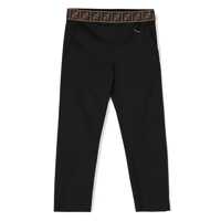 Pantaloni casual Black gabardine trousers Fete