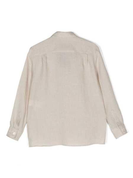 Camasi Dolce & Gabbana D&G linen shirt Beige Baieti (BM 14026793) 2