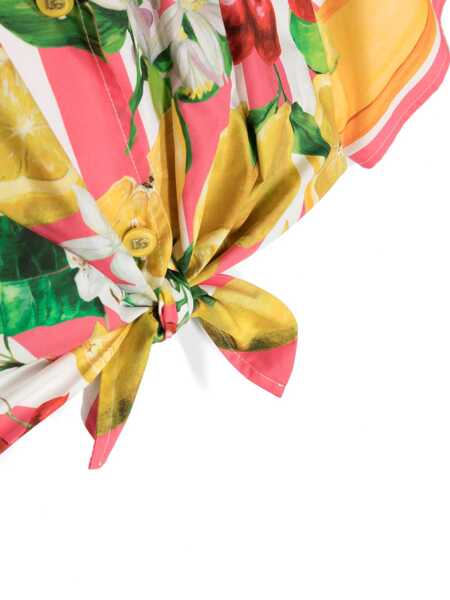 Camasi Dolce & Gabbana D&G floral shirt Yellow Fete (BM 14026820) 3