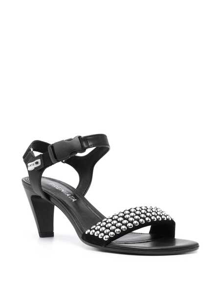 Sandale cu toc Premiata Black heeled sandals Black   Femei (BM 14026844) 2