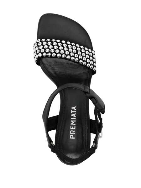 Sandale cu toc Premiata Black heeled sandals Black   Femei (BM 14026844) 4