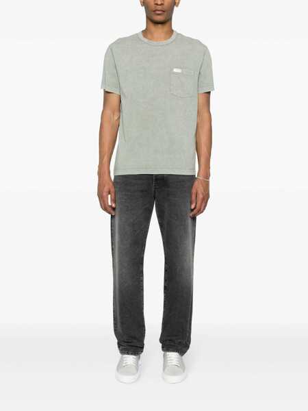 Tricouri Fay Green military t-shirt Green Barbati (BM 14026907) 2