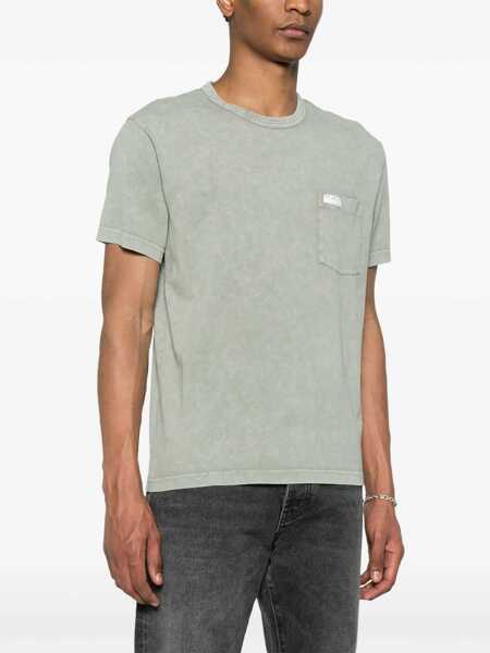 Tricouri Fay Green military t-shirt Green Barbati (BM 14026907) 3