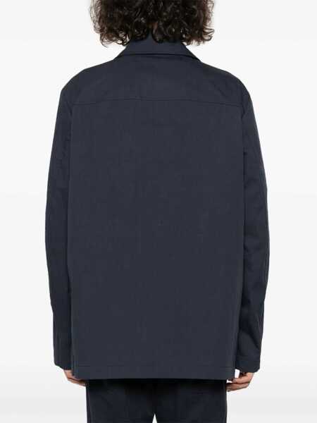 Jachete Fay Short blue Morning jacket Blue Barbati (BM 14026937) 4