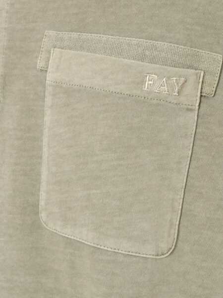 Tricouri Polo Fay Polo with poket Green Barbati (BM 14026991) 2