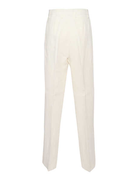 Pantaloni Fabiana Filippi White trousers White Femei (BM 14027174) 3