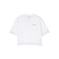 Tricouri White t-shirt with logo Fete