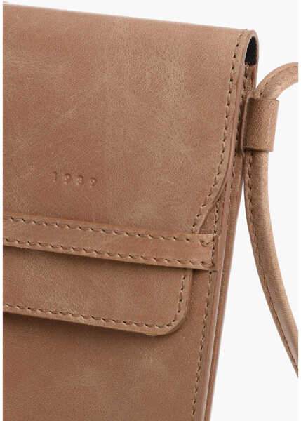 Genti tip postas 1989 STUDIO Leather Phone Case With Strap Brown Barbati (BM 14030534) 3