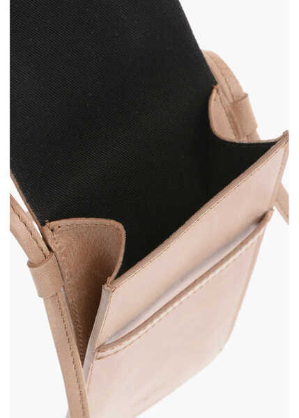 Genti tip postas 1989 STUDIO Leather Phone Case With Strap Brown Barbati (BM 14030534) 4