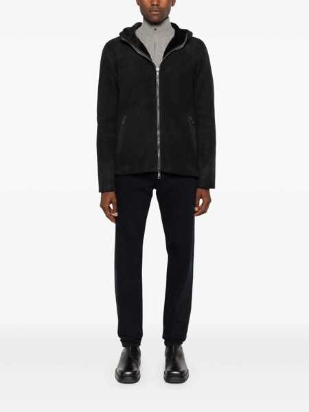 Blugi AGOLDE Curtise Black Jeans With Logo Patch On The Rear In Denim Man Black Barbati (BM 14034701) 2