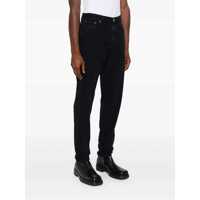 Blugi AGOLDE pentru Barbati - Blugi AGOLDE Curtise Black Jeans With Logo Patch On The Rear In Denim Man Black Barbati (BM 14034701) - B-mall.ro