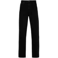 Blugi 'Curtise' Black Jeans With Logo Patch On The Rear In Denim Man Barbati