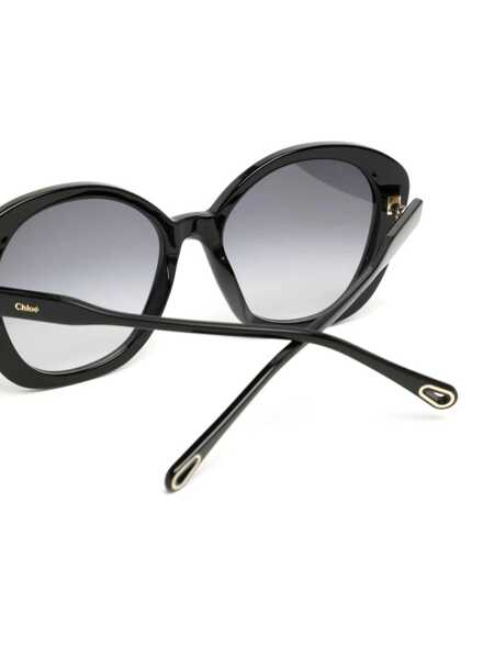 Ochelari de soare Chloe CHLO Sunglasses BLACK BLACK BLUE Femei (BM 14036246) 3
