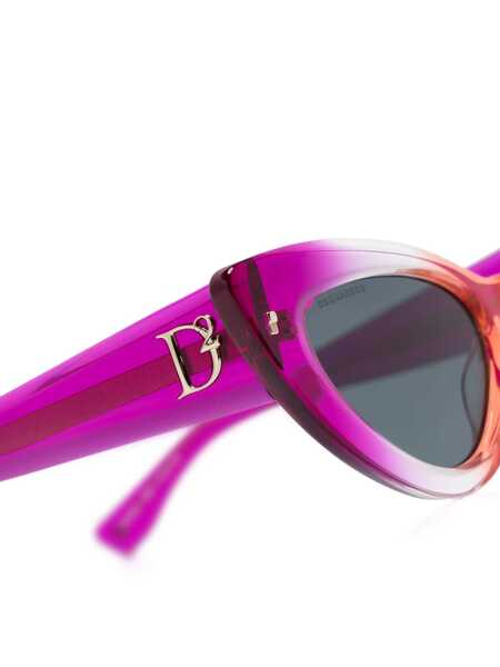 Ochelari de soare DSQUARED2 DSQUARED2 Sunglasses VIOLET ORANGE Femei (BM 14036666) 3