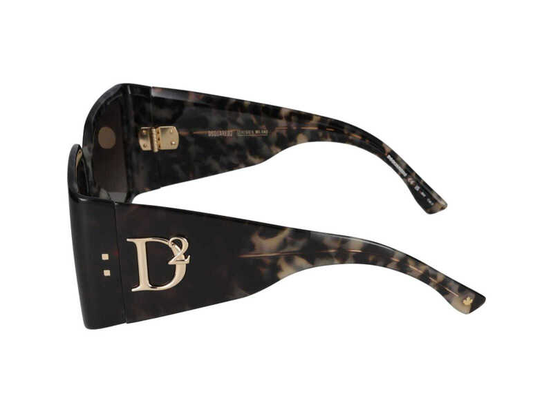 Ochelari de soare DSQUARED2 DSQUARED2 Sunglasses GREY HAVANA Femei (BM 14036672) 3