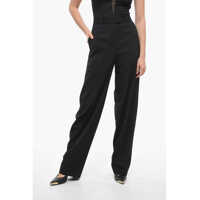 Pantaloni casual Straight-Fit Jagger Pants With Front Pleats Femei