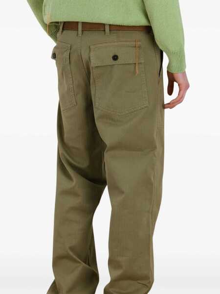 Pantaloni casual FORTELA FORTELA PANTS NEWFATIGUE.0002T SAGE Off White Barbati (BM 14042720) 3
