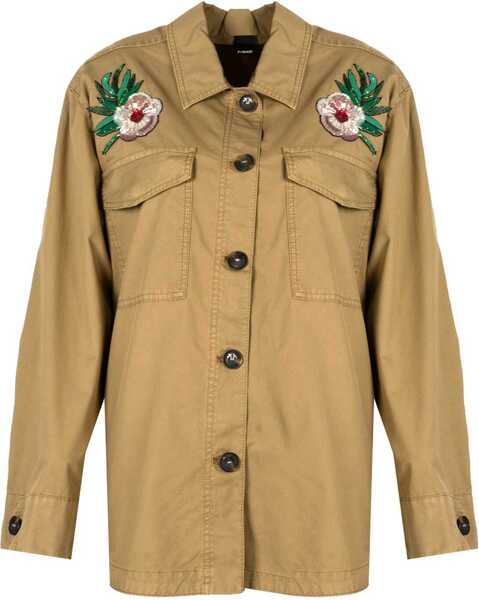 Tricouri Pinko Capo 101179 Wojskowa Ziele Femei (BM 14046422) 5