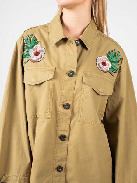 Tricouri Pinko Capo 101179 Wojskowa Ziele Femei (BM 14046422) 6