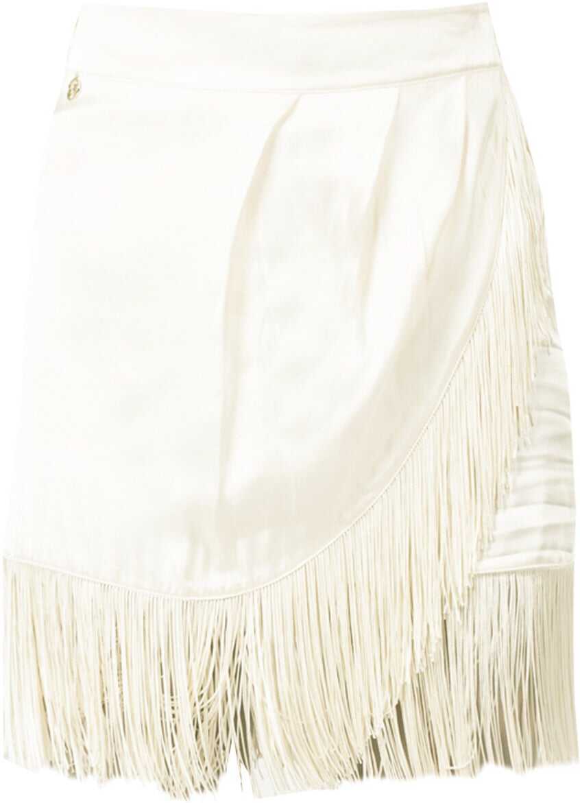 Fuste casual Pinko Bovarida 101904 Ecru Femei (BM 14046431) 5