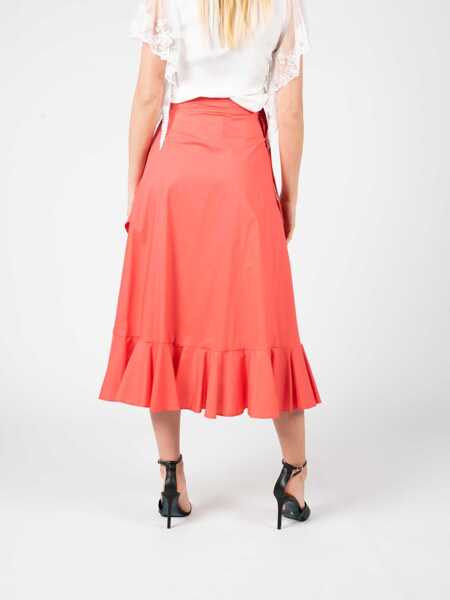 Fuste casual Pinko Vibruno 101947 Pomaraczowy Femei (BM 14046437) 4