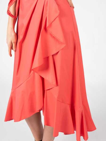 Fuste casual Pinko Vibruno 101947 Pomaraczowy Femei (BM 14046437) 7
