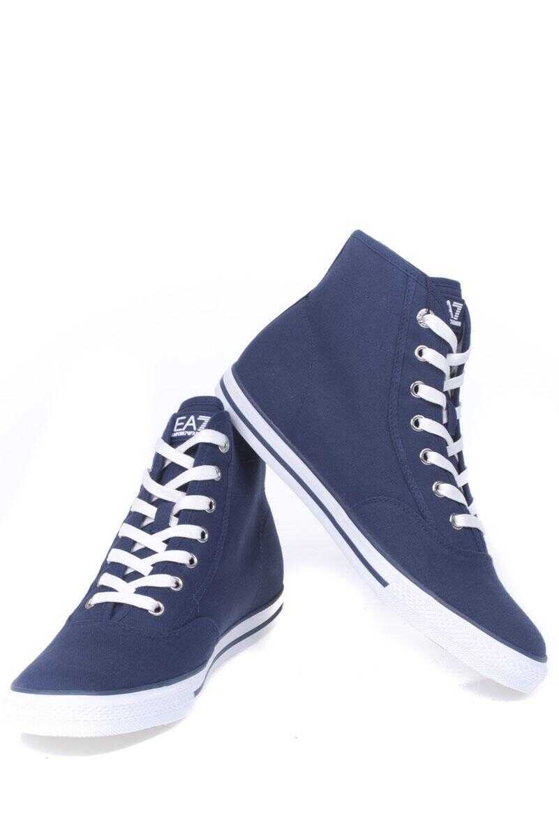 Sneakers EA7 Ea7 Emporio Armani Ankle Boots Sneaker BLUE Barbati (BM 14049863) 3