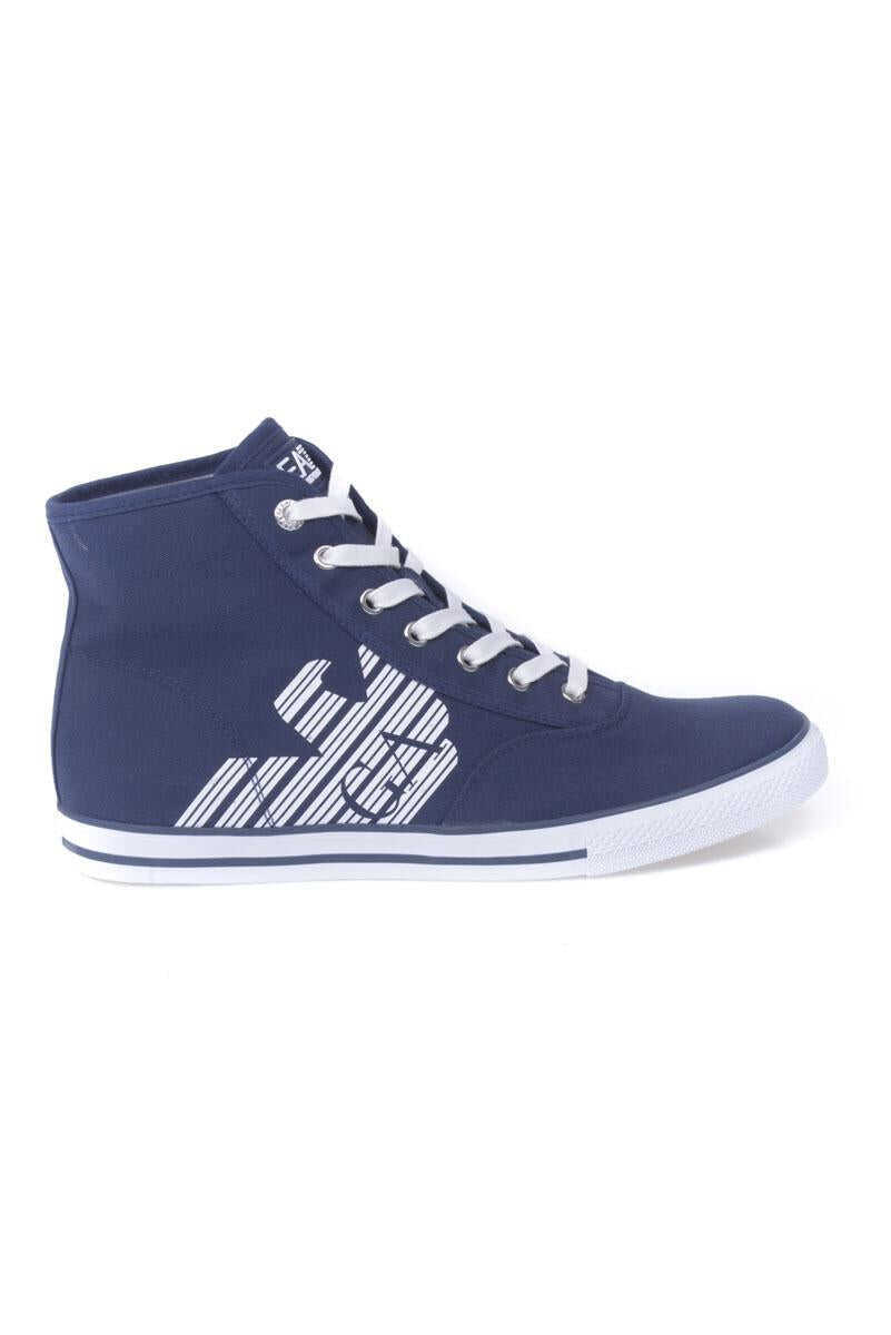 Sneakers EA7 Ea7 Emporio Armani Ankle Boots Sneaker BLUE Barbati (BM 14049863) 4